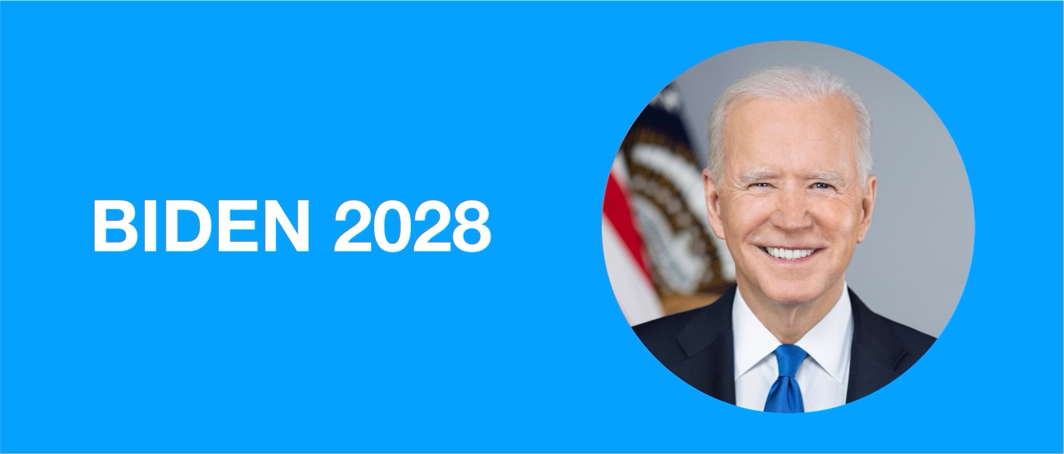 Ad - Vote Joe Biden 2028 - version 1
