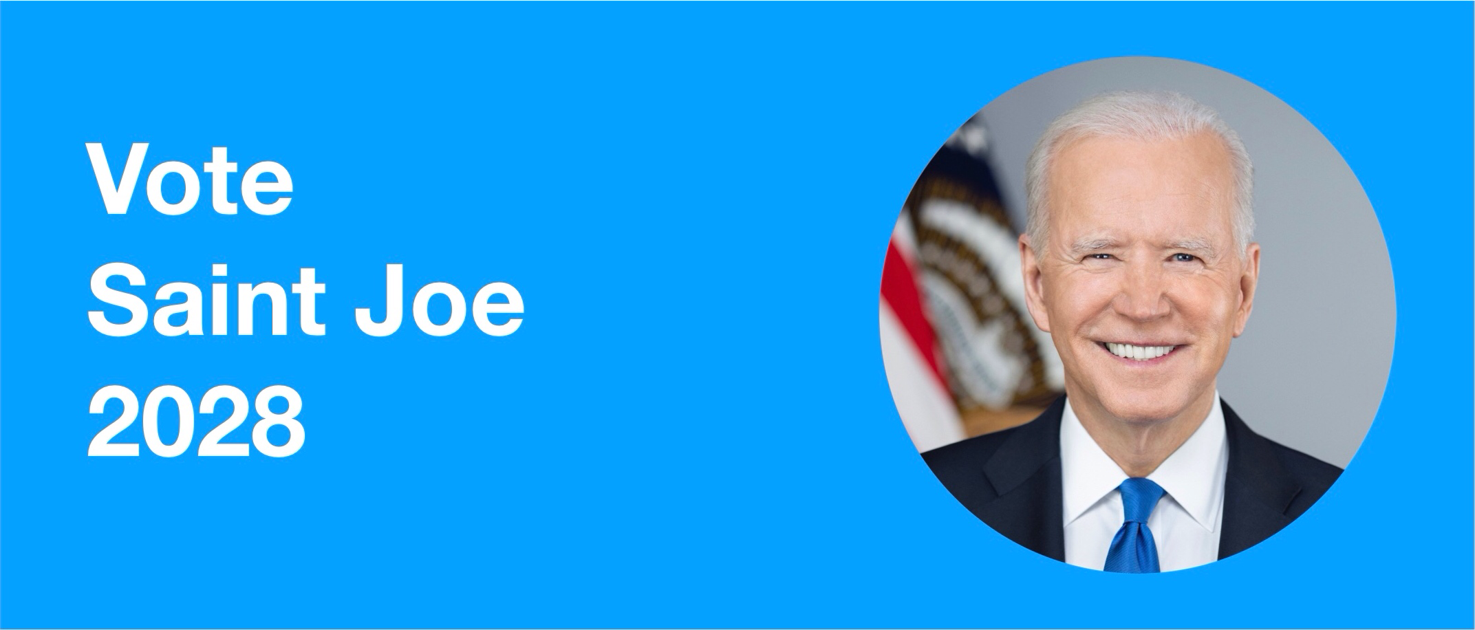 Ad - Vote Joe Biden 2028 - version 10