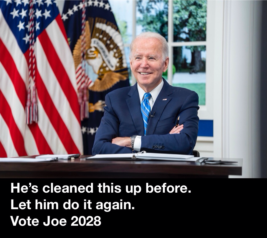 Ad - Vote Joe Biden 2028 - version 13