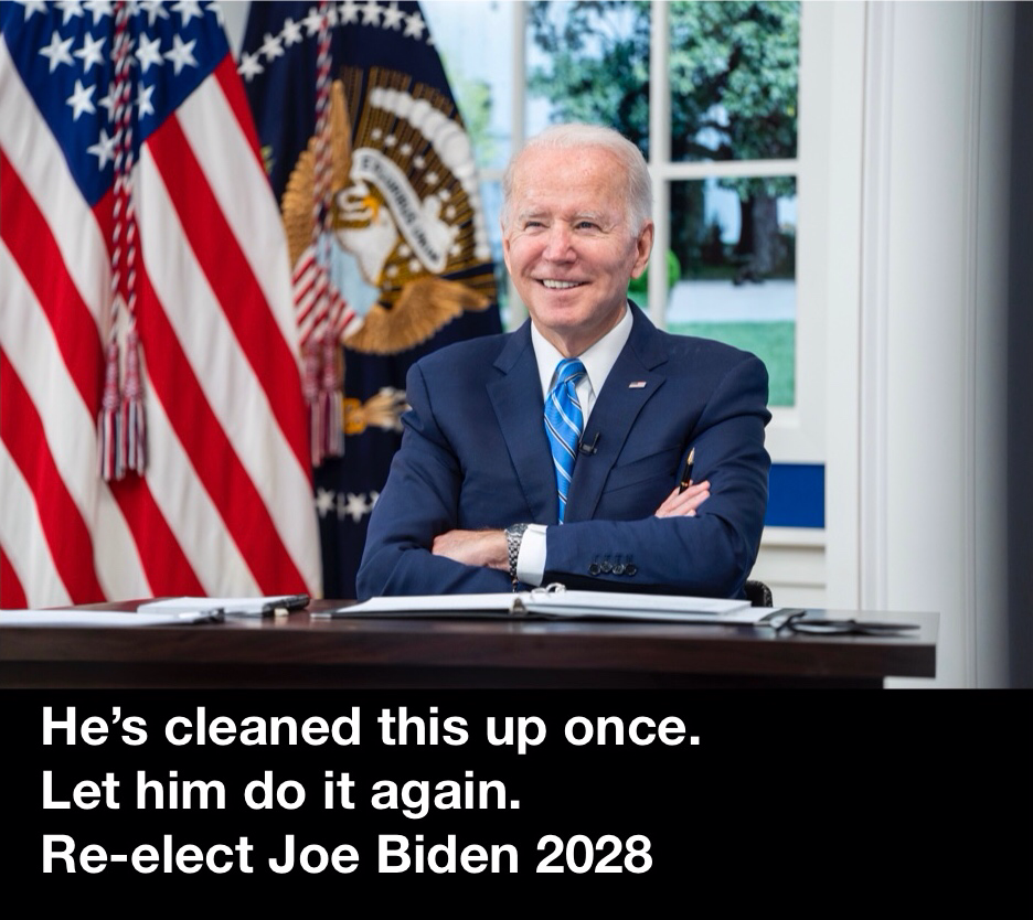 Ad - Vote Joe Biden 2028 - version 14