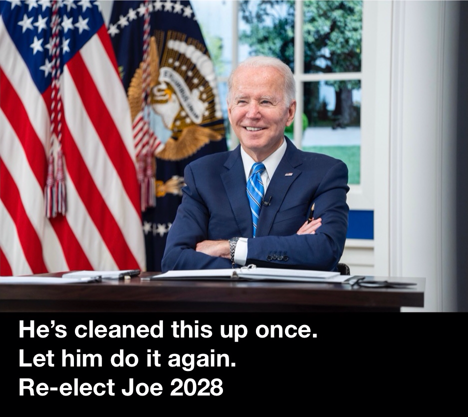 Ad - Vote Joe Biden 2028 - version 15