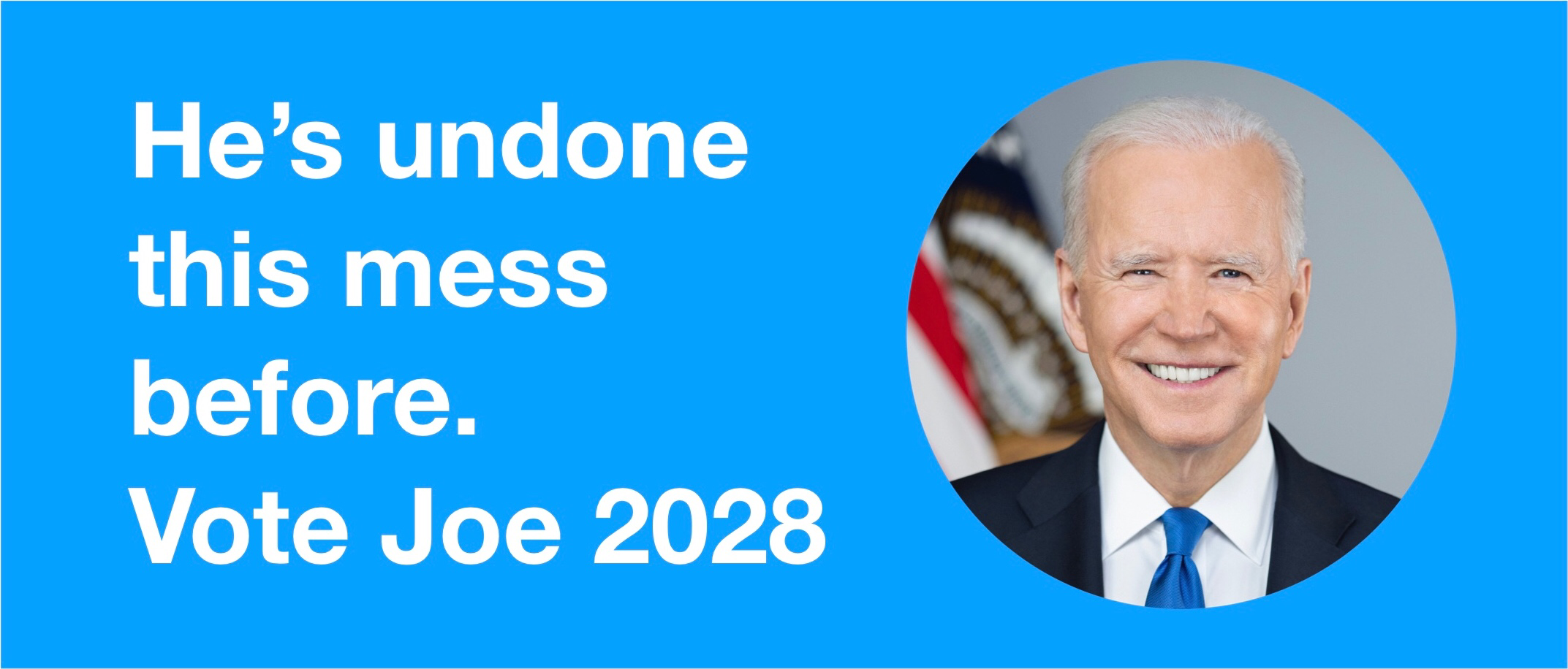 Ad - Vote Joe Biden 2028 - version 6